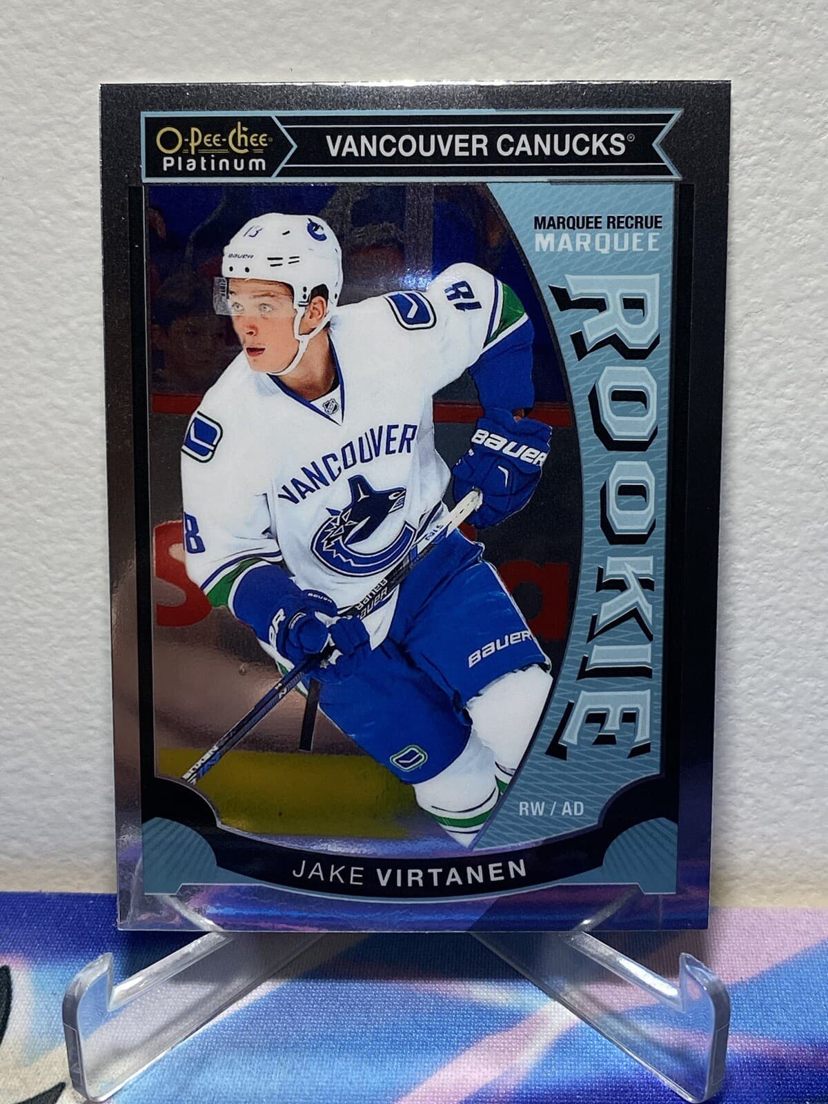 Jake Virtanen trading card
