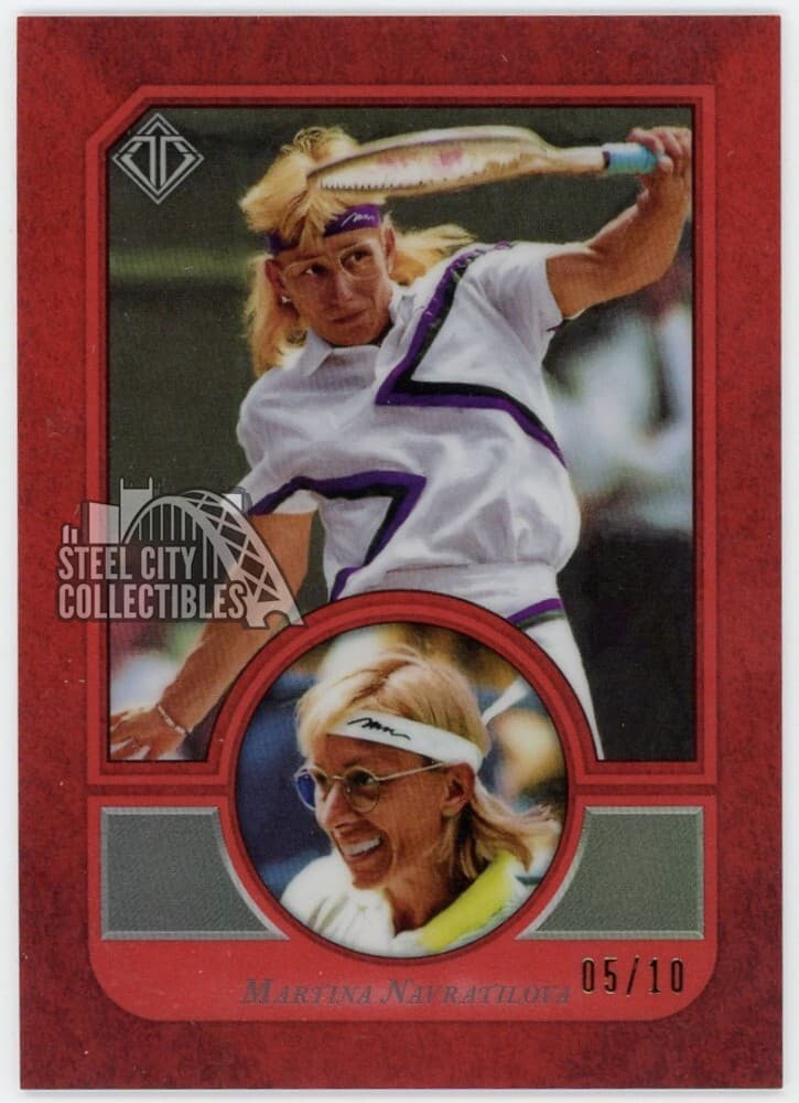 Martina Navratilova Transcendent 2020 Topps