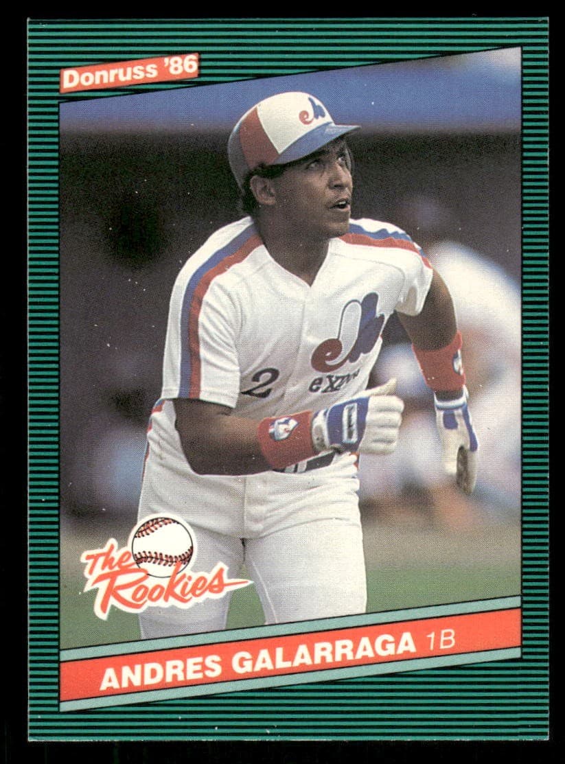 The Rookies Andres 1986 Donruss 1986 Donruss