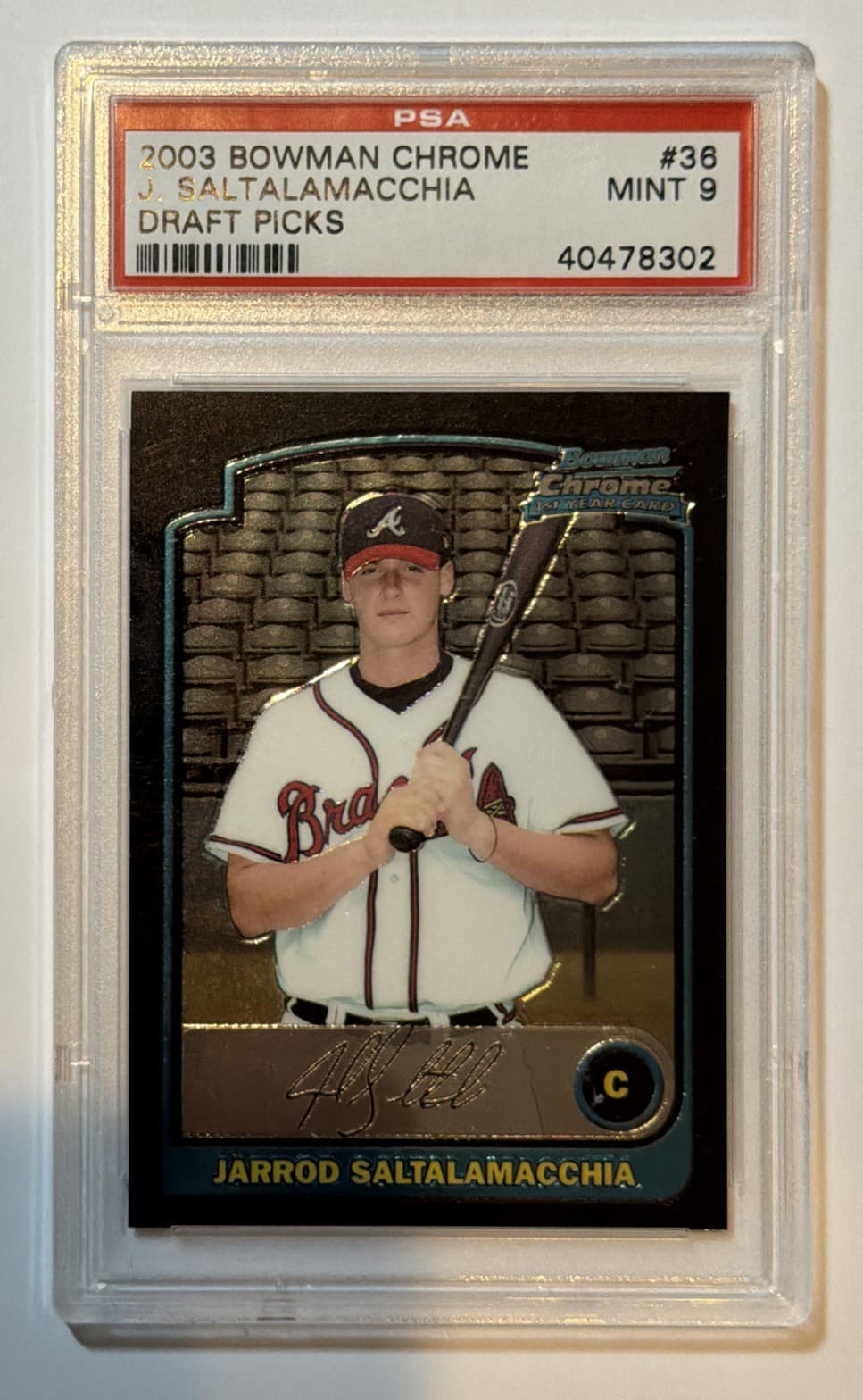 Jarrod Saltalamacchia 2003 Bowman Draft 2003 Bowman Draft