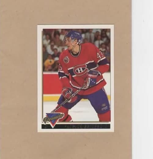 Patrice Brisebois trading card