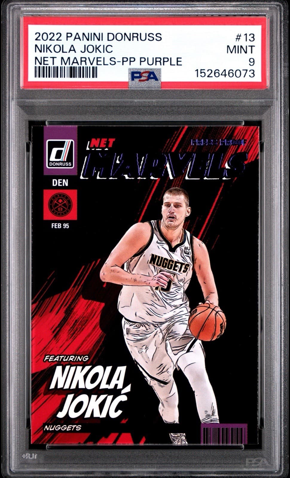 Donruss Nikola Jokic 2022 Panini 2022 Panini purple