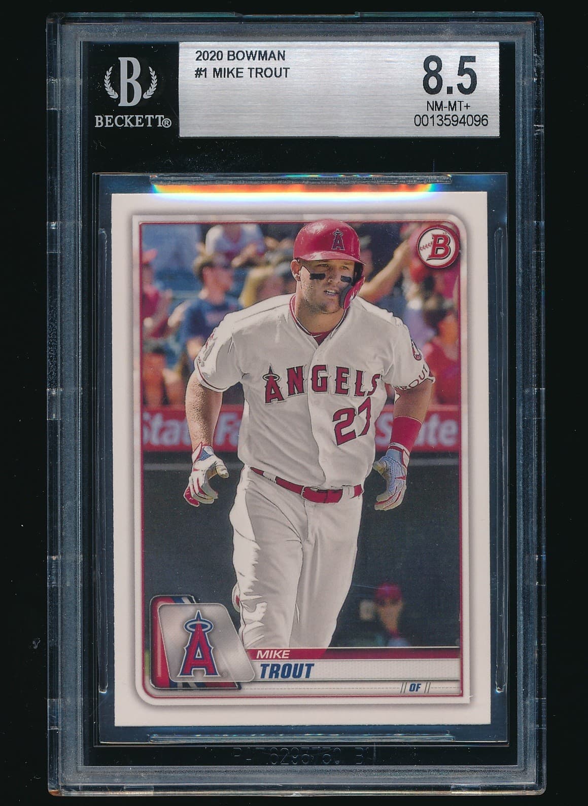 Mike Trout 2020 bowman Bowman