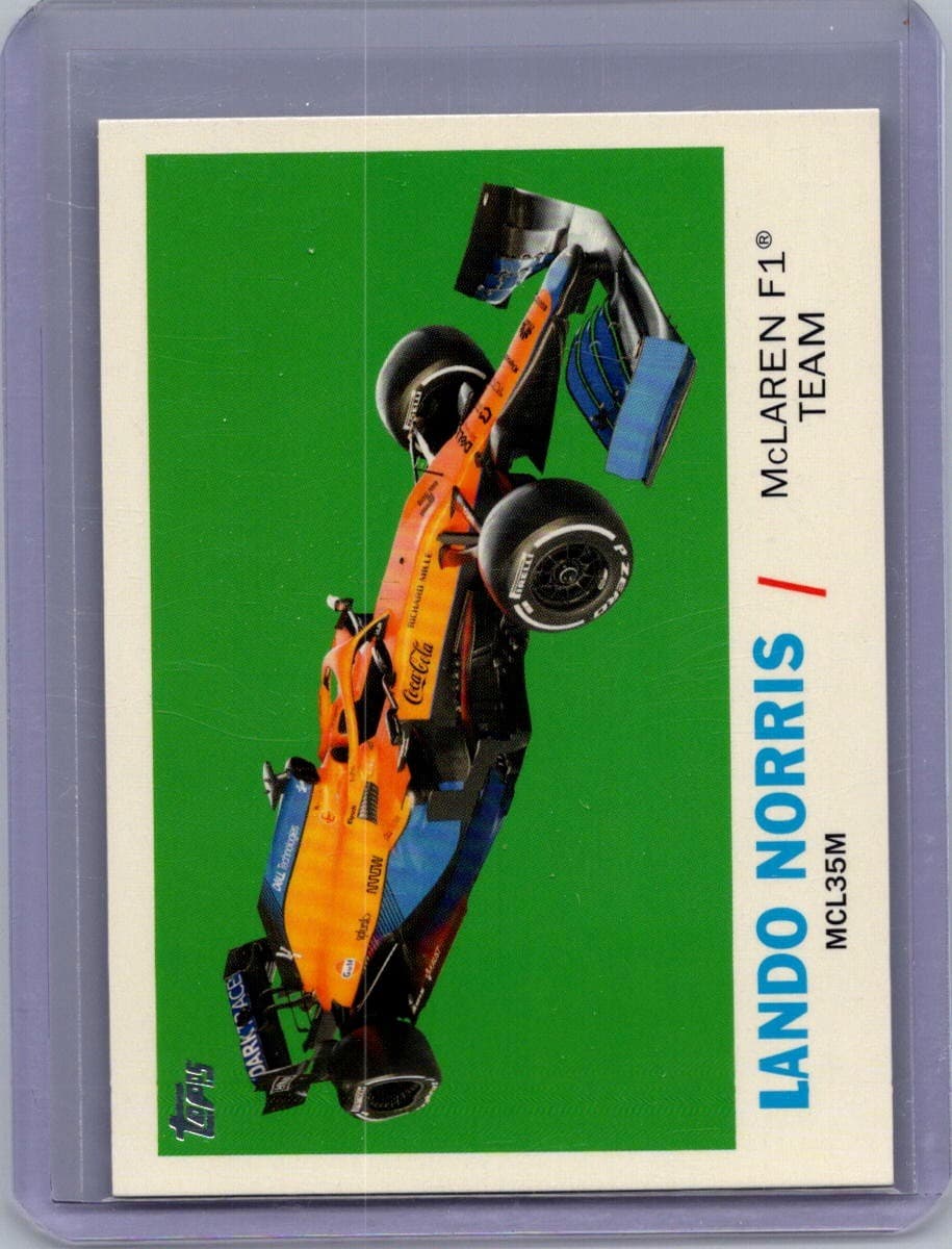 Lando Norris Topps 2021 Topps Chrome 2021 Topps Chrome
