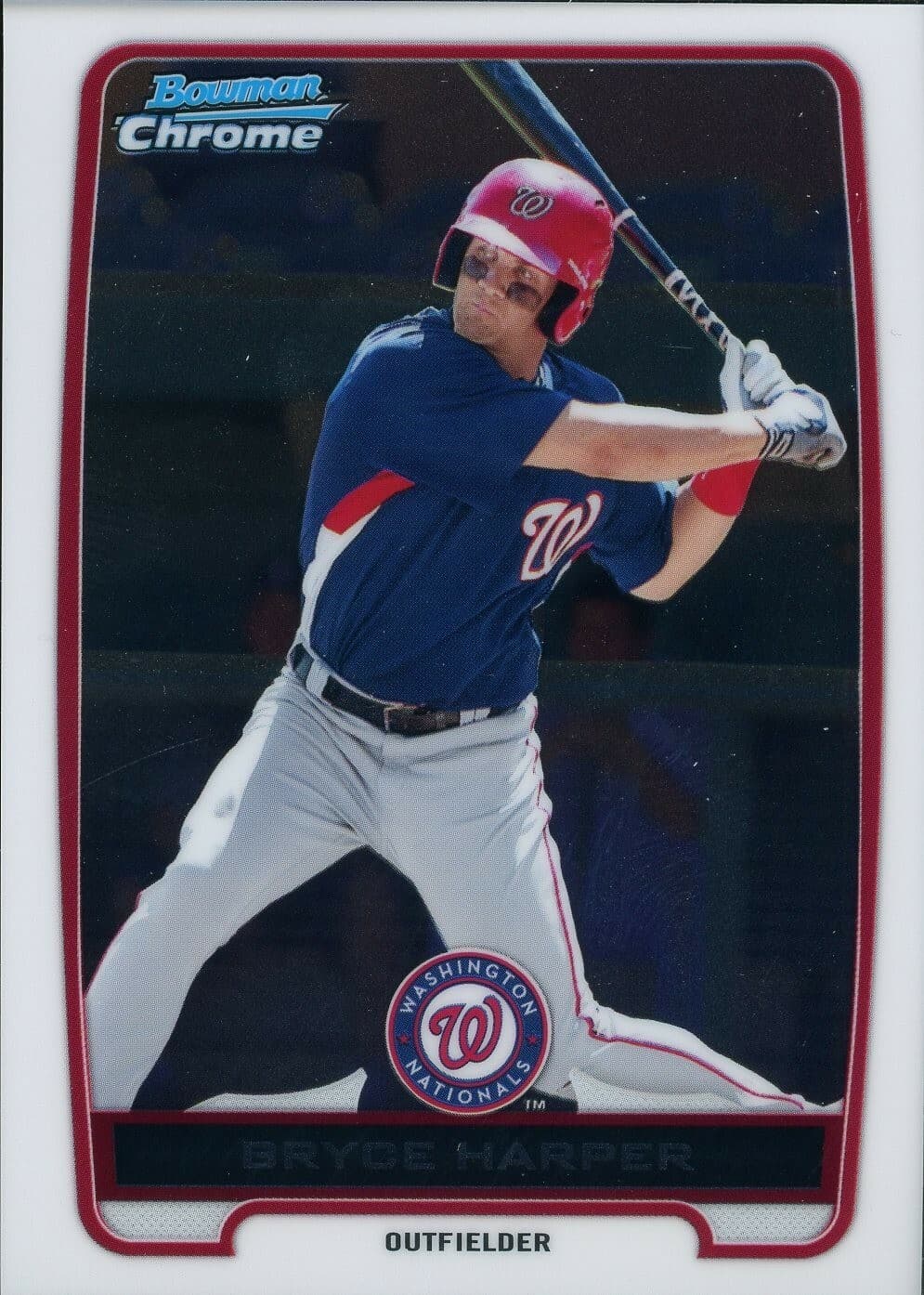 Bryce Harper Prospect 2012 Bowman Chrome