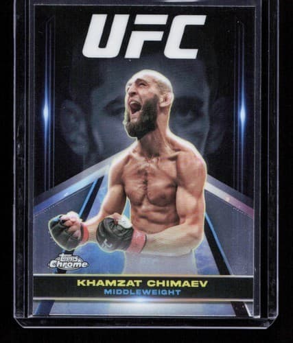 Khamzat Chimaev 2024 Topps Chrome 2024 Topps Chrome