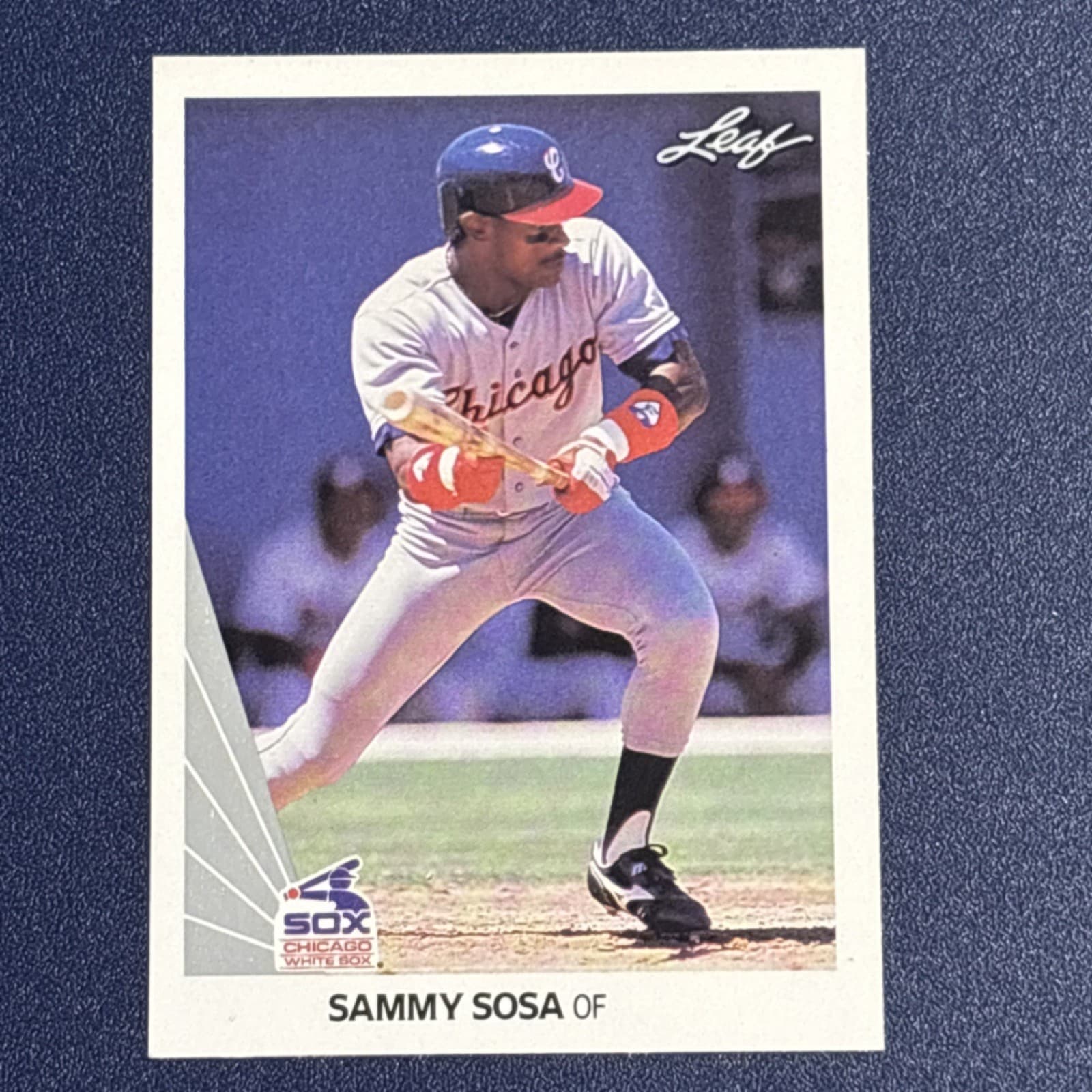Sammy Sosa Chicago 1990 Leaf