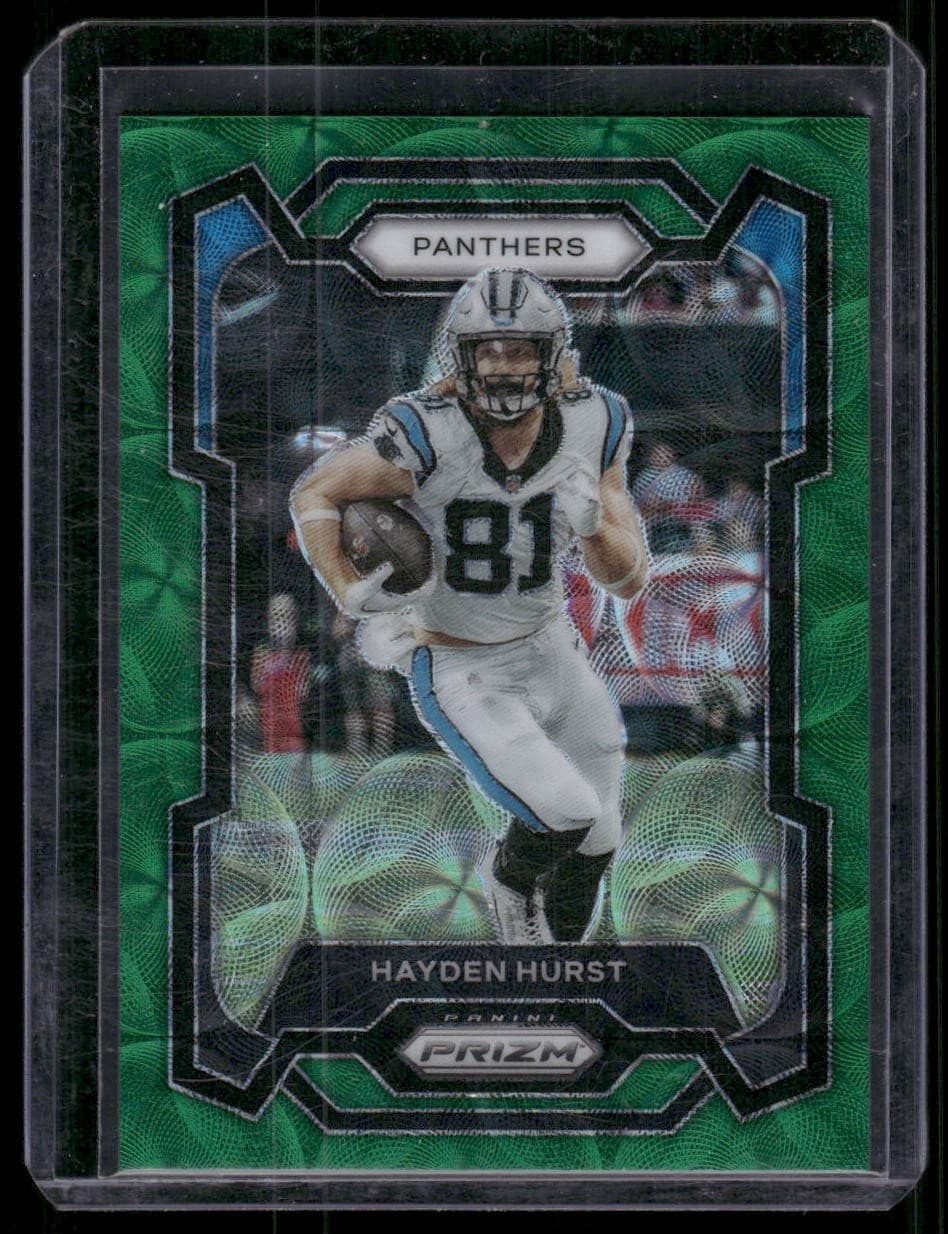 Hayden Hurst Green 2023 Panini Prizm 2023 Panini Prizm