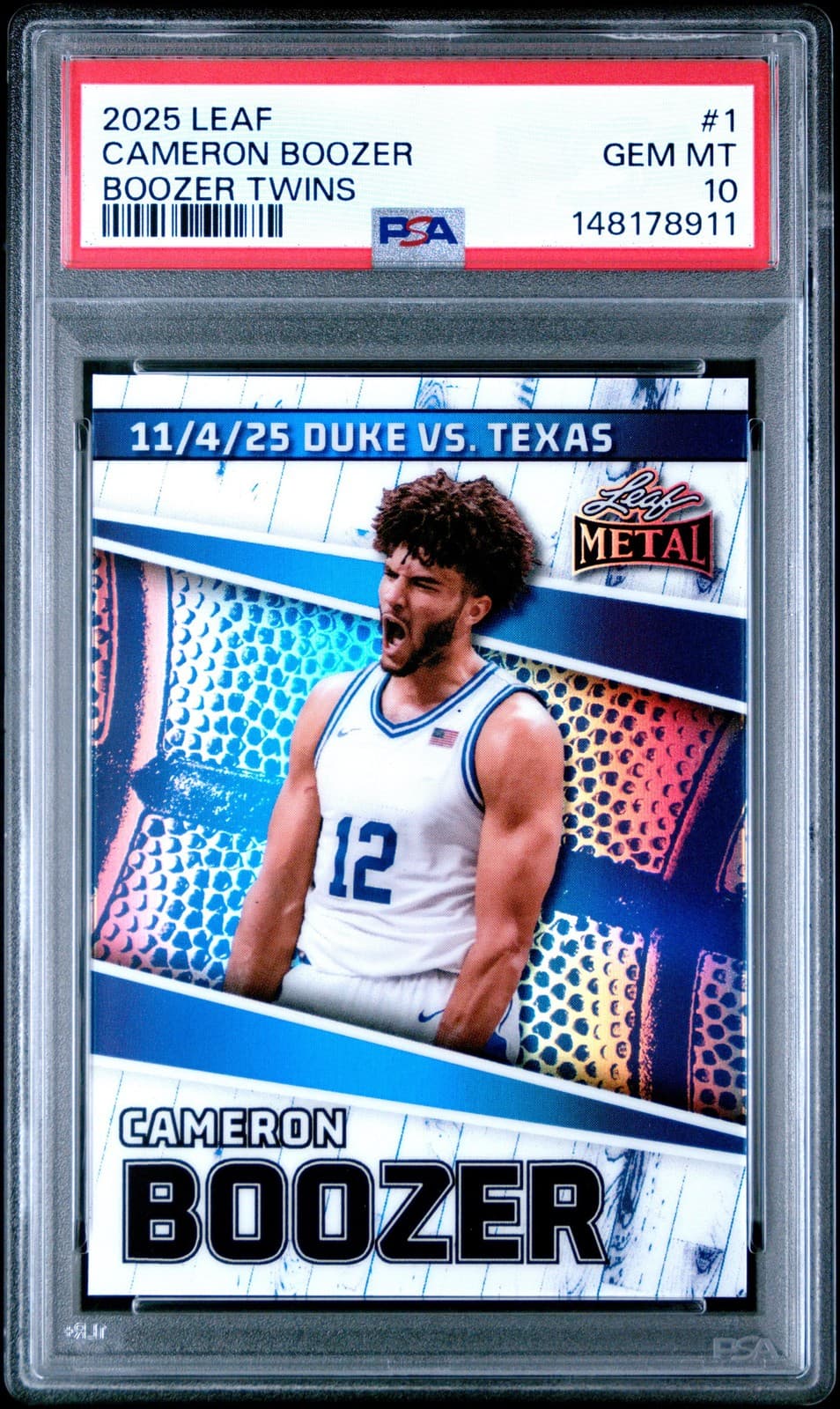 Cameron Boozer 2025 Leaf 2025 Leaf