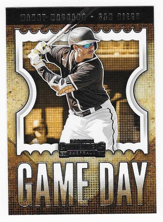 Game Day Manny 2020 Panini Contenders 2020 Panini Contenders