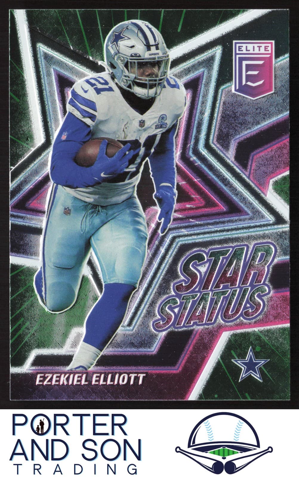 Ezekiel Elliott Star 2021 Donruss 2021 Donruss
