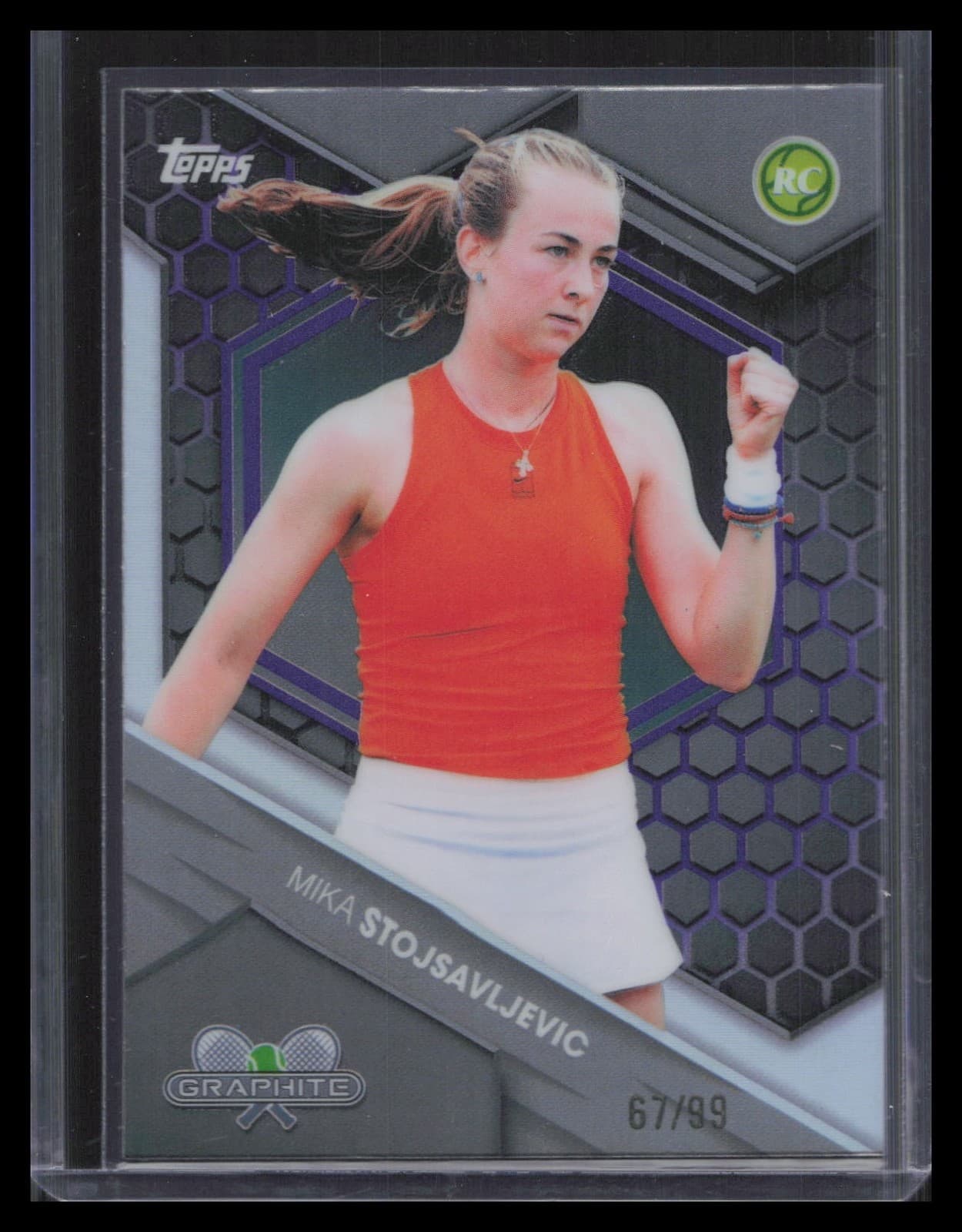 Mika Stojsavljevic Graphite 2026 Topps 2026 Topps purple-refractor