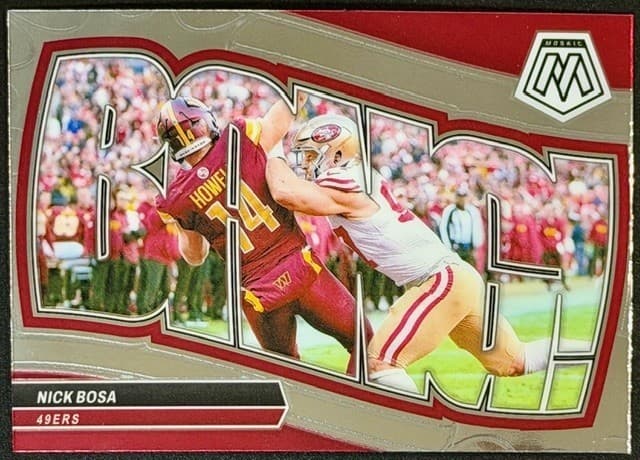 Nick Bosa Football 2024 Panini Mosaic 2024 Panini Mosaic