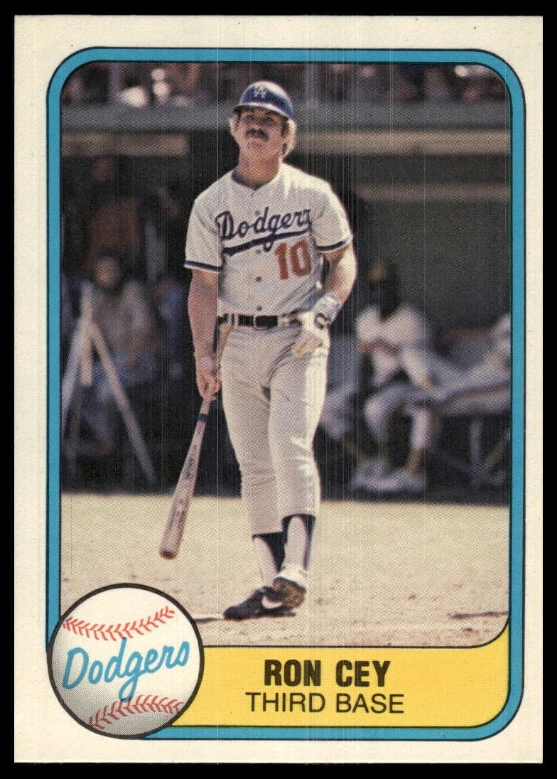 Ron Cey 1981 Fleer 1981 Fleer