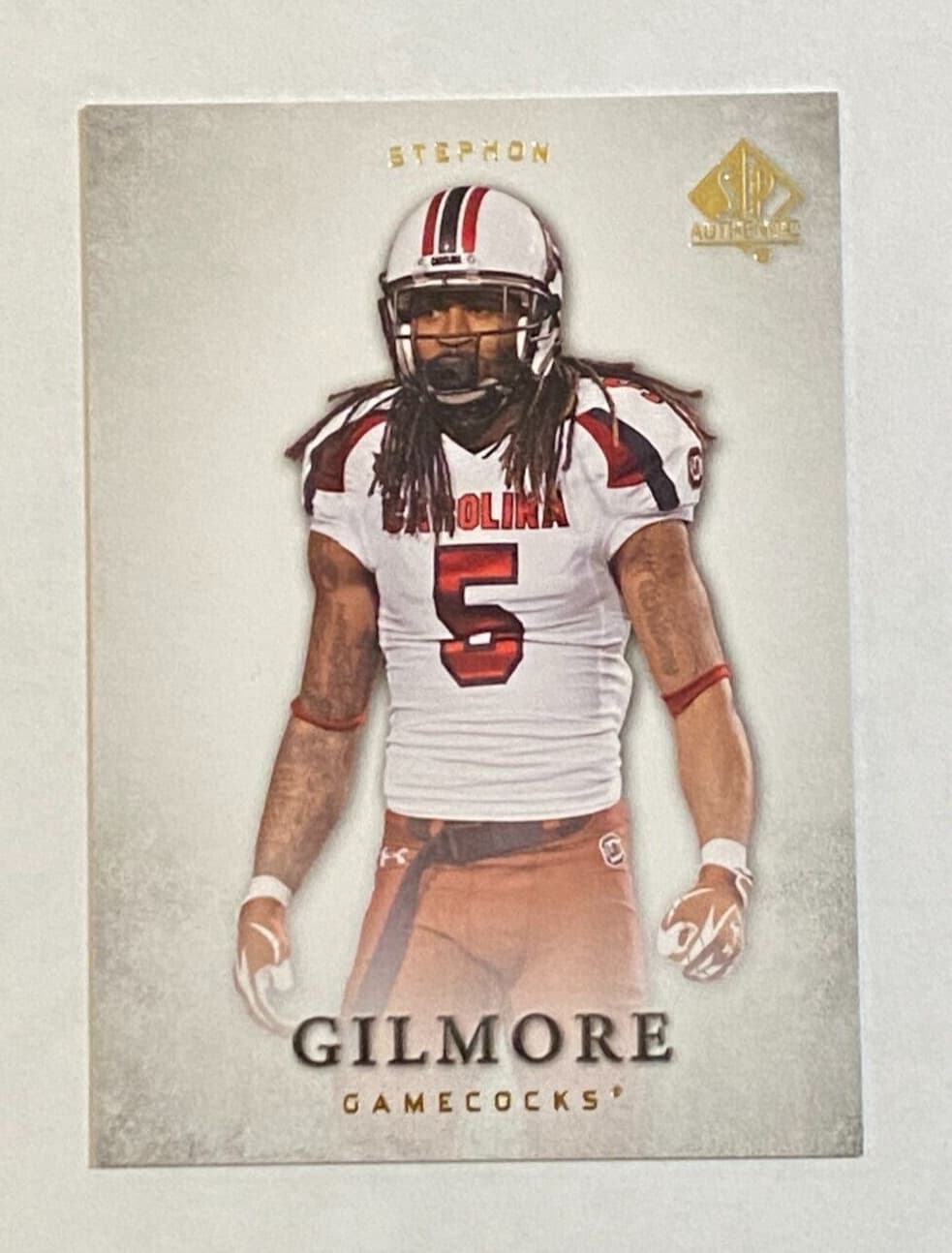 Authentic Stephon Gilmore 2012 Upper Deck SP