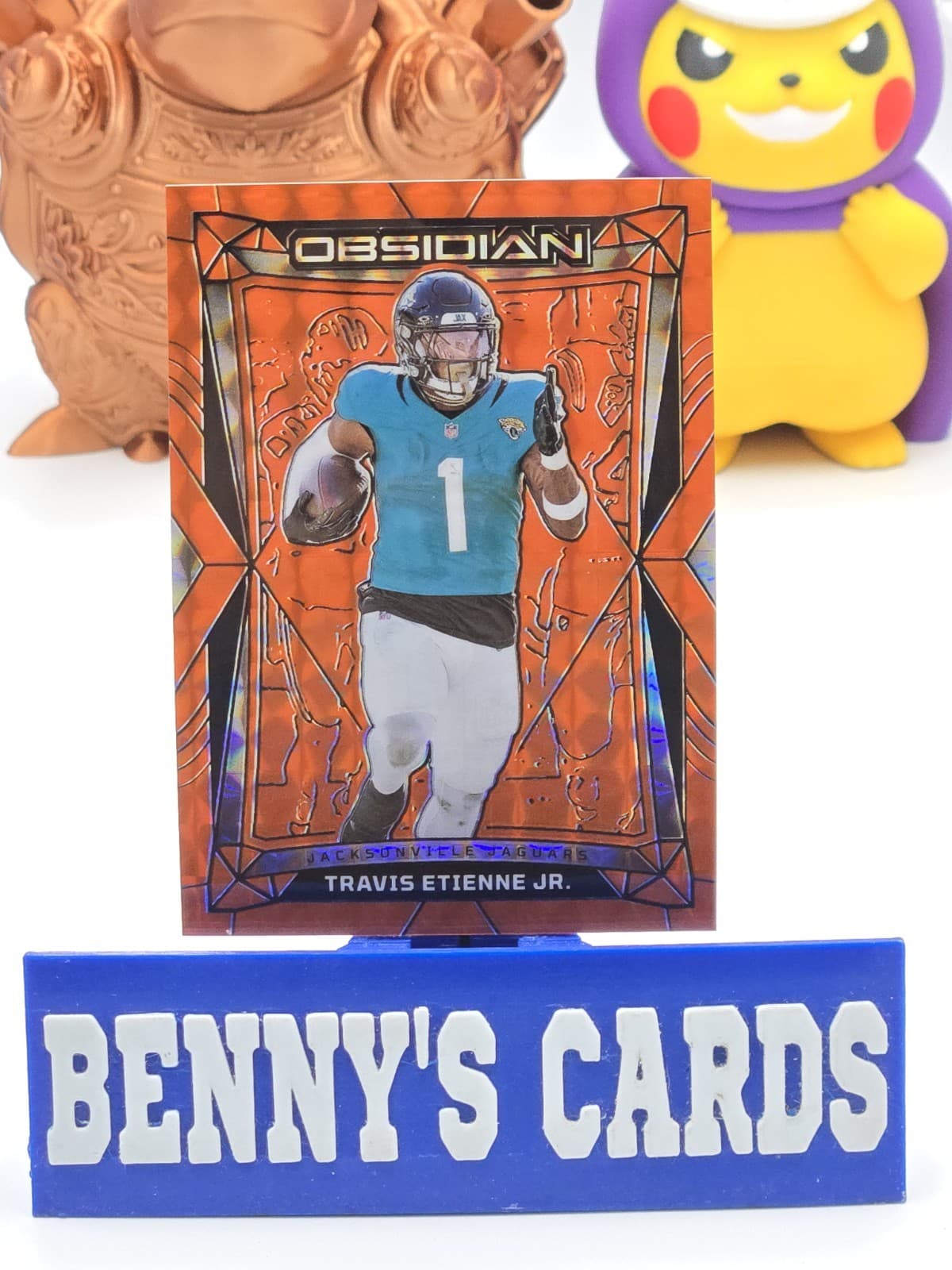 Obsidian Football Orange 2024 Panini 2024 Panini