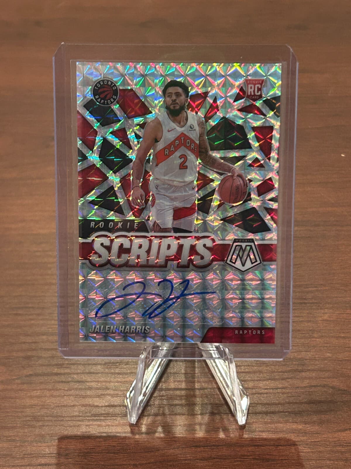 Jalen Harris 2020 Panini Mosaic