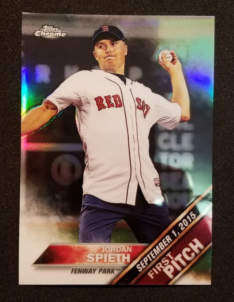 Jordan Spieth 2016 Topps Chrome 2016 Topps Chrome refractor