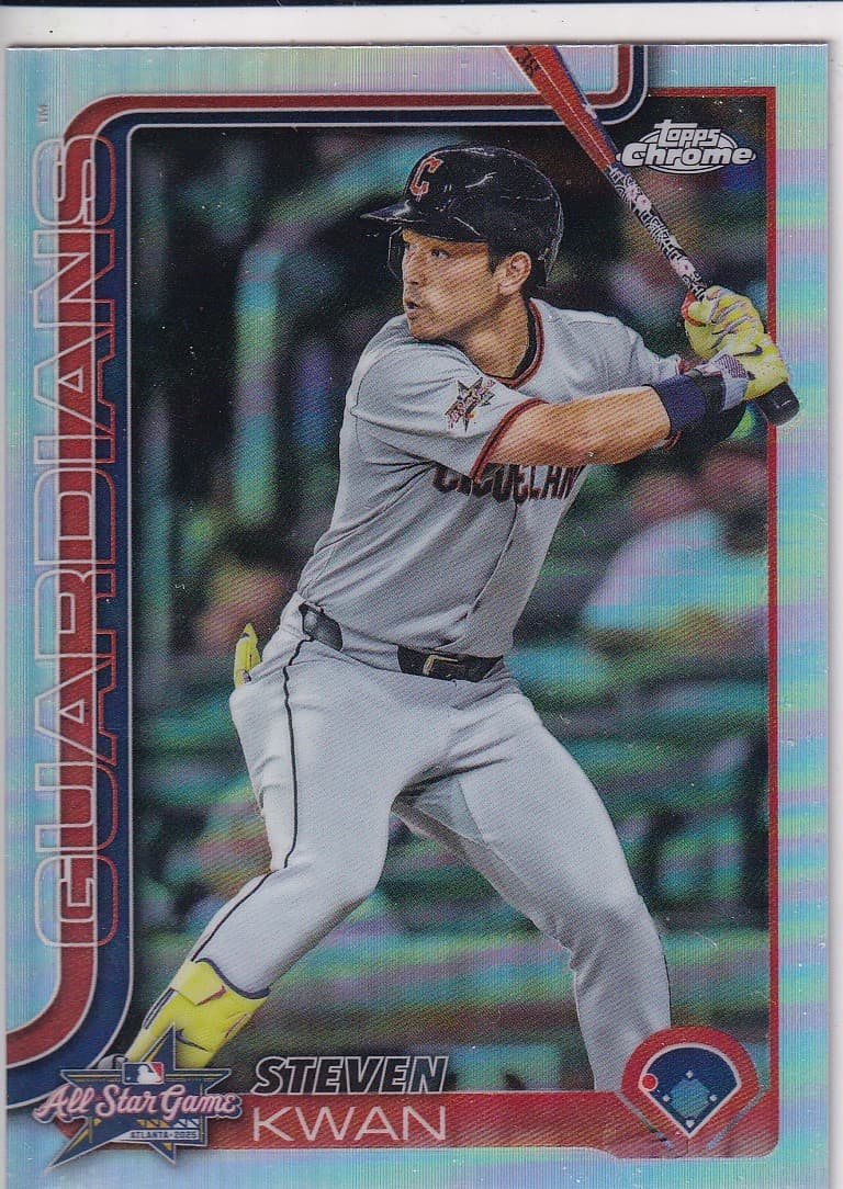 Steven Kwan All 2025 Topps Chrome 2025 Topps Chrome