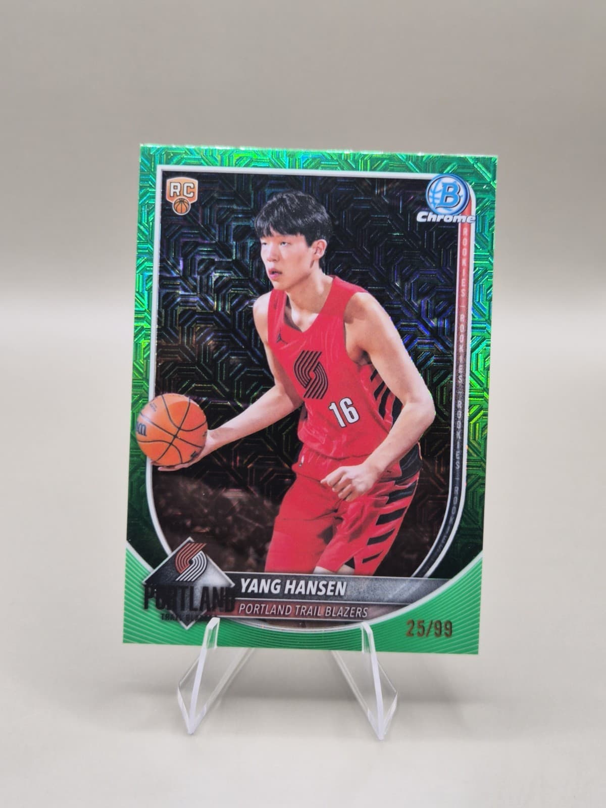 Yang Hansen 2025 Bowman Chrome