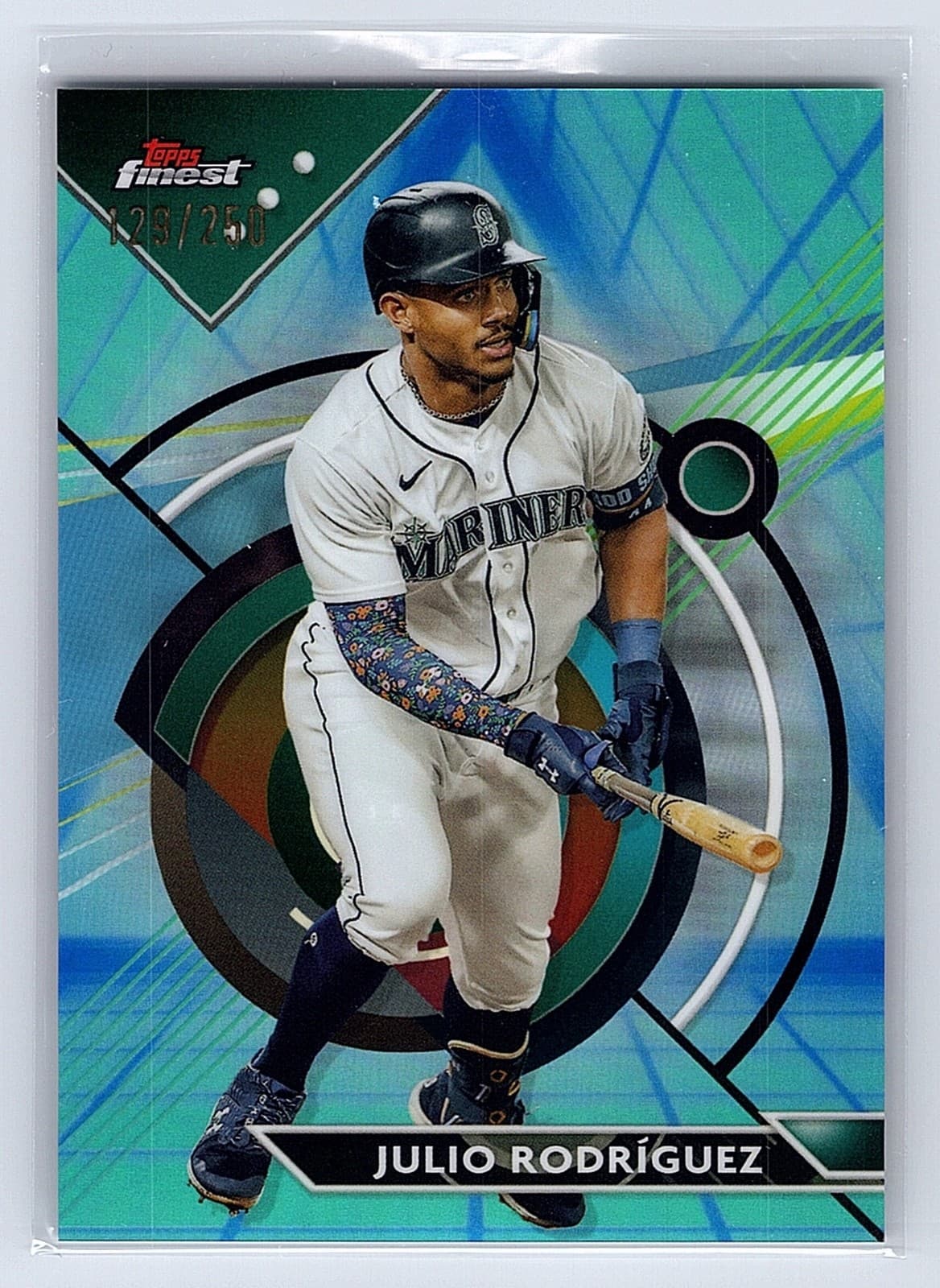 Julio Rodriguez Blue 2023 Topps Finest