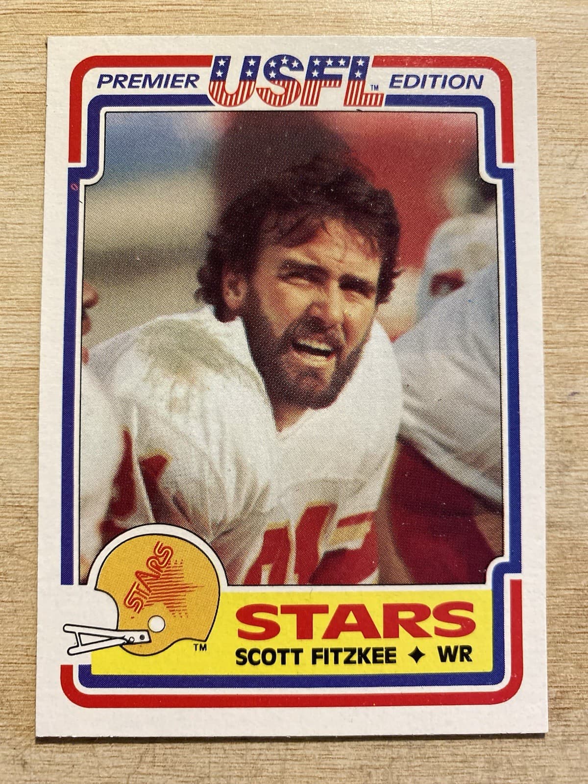 Football Scott Fitzkee 1984 Topps 1984 Topps