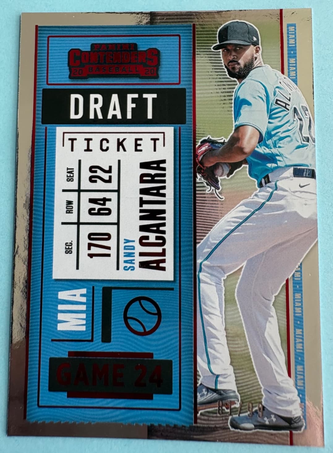 Baseball Draft Ticket 2020 Panini Contenders 2020 Panini Contenders