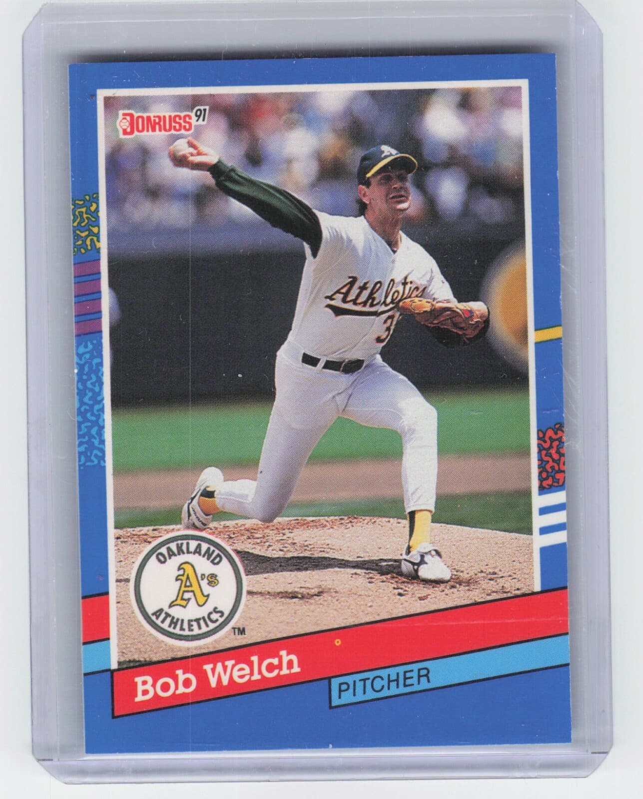 Previews Bob Welch 1991 Donruss