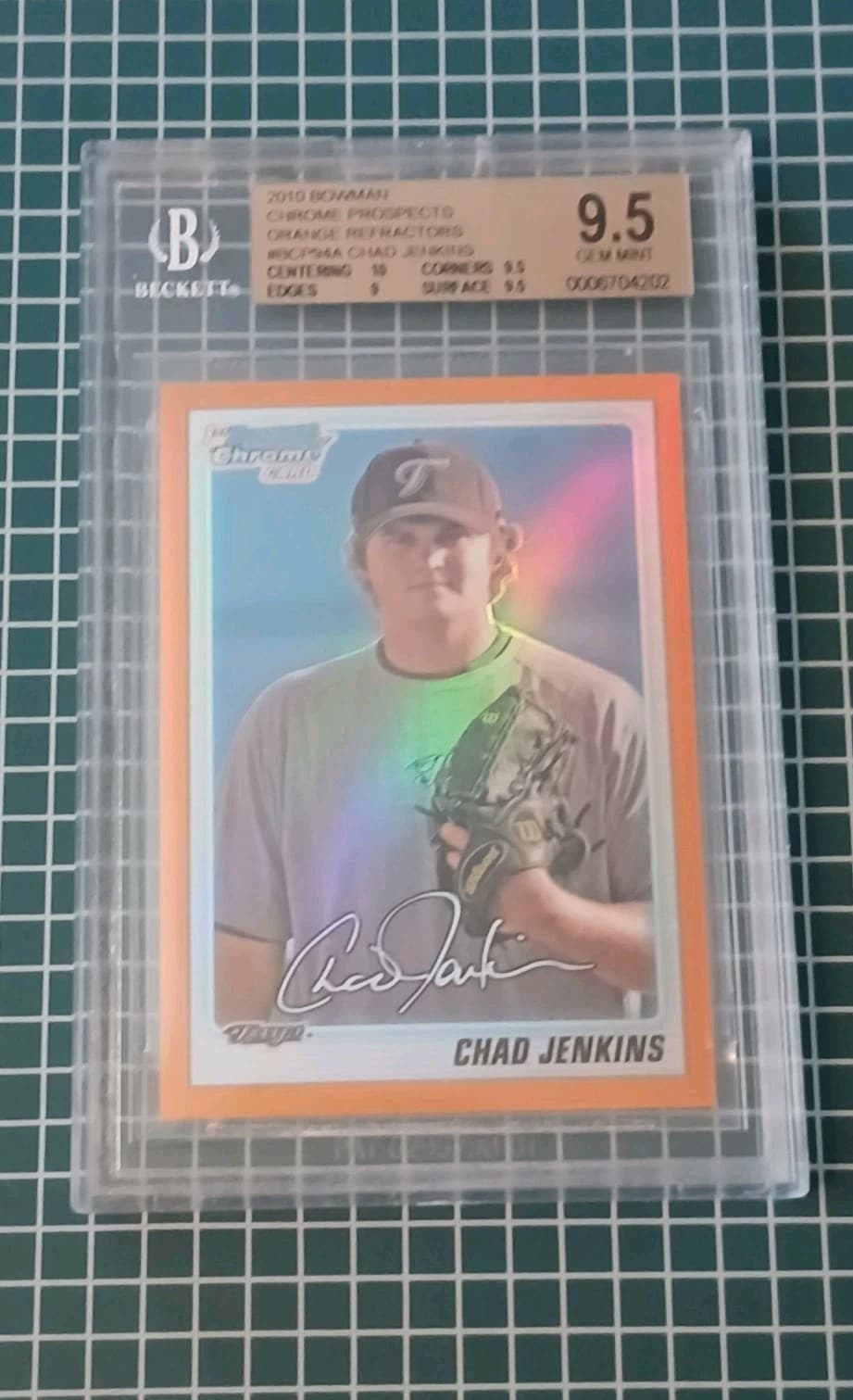 Prospects Chad Jenkins 2010 Bowman Chrome 2010 Bowman Chrome