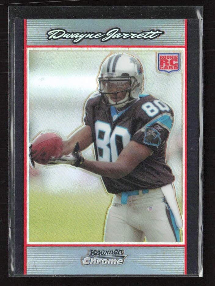 Dwayne Jarrett Refractors 2007 Bowman Chrome 2007 Bowman Chrome