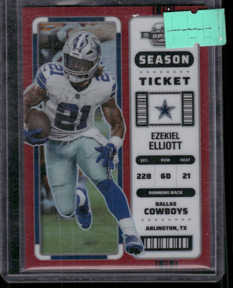 Optic Ezekiel Elliott 2022 Panini Contenders