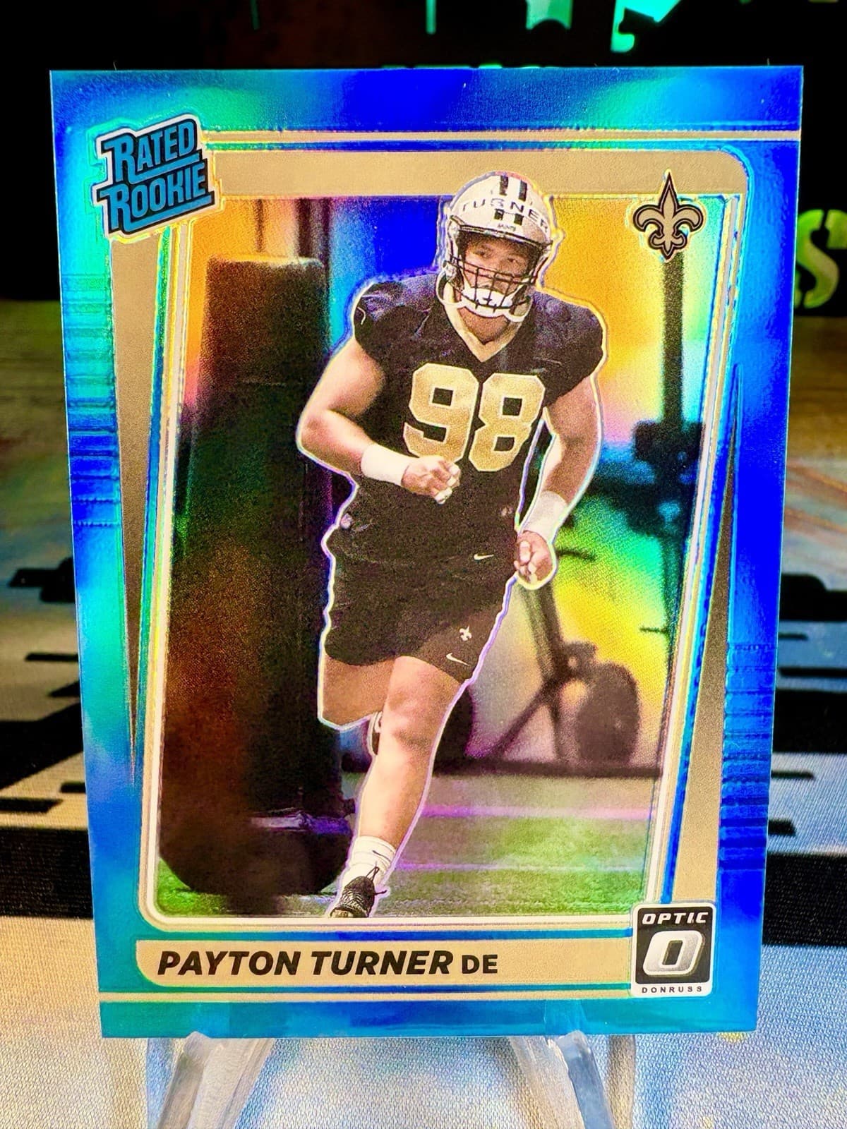 Payton Turner 2021 panini Donruss Optic