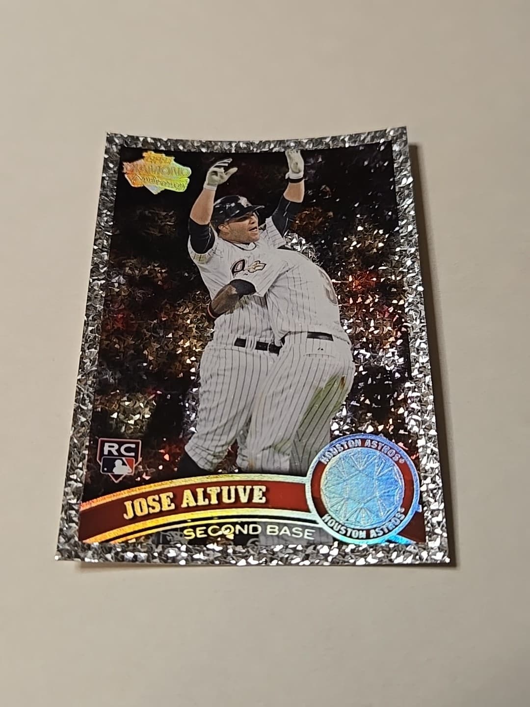 Jose Altuve Platinum 2011 Topps Update