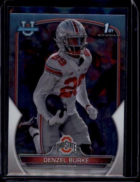 University Denzel Burke 2022 Bowman Chrome 2022 Bowman Chrome