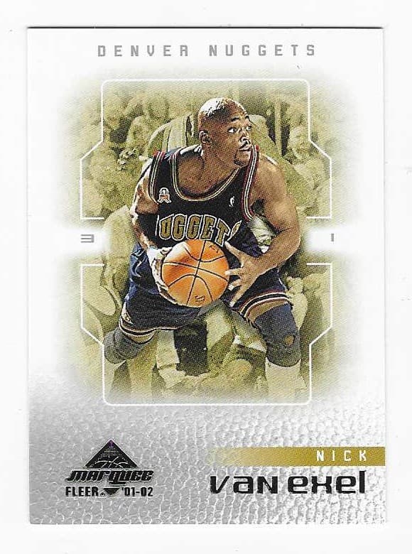 Marquee Nick Van 2001 Fleer 2001 Fleer