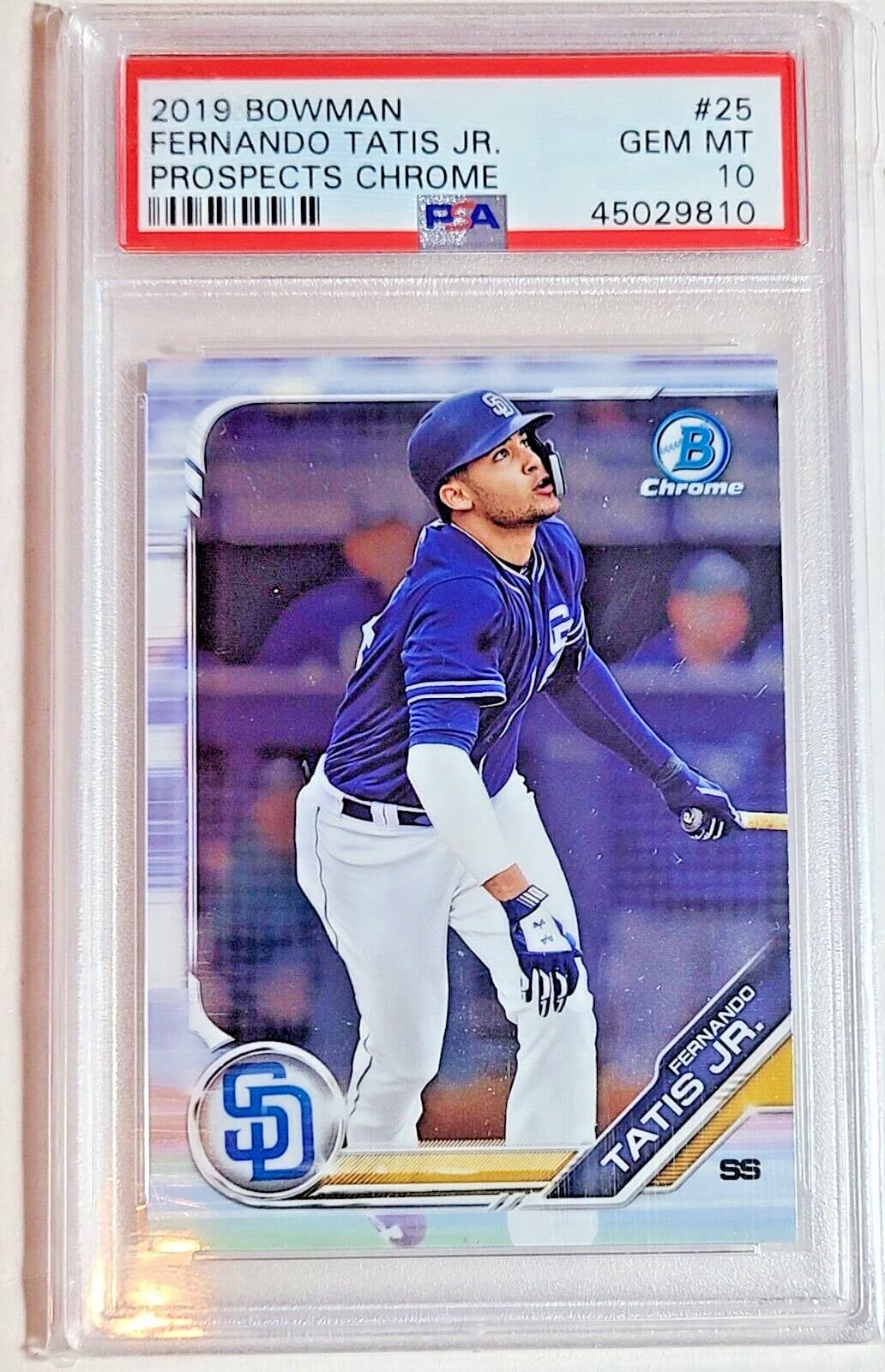 Prospects Fernando Tatis 2019 Bowman 2019 Bowman