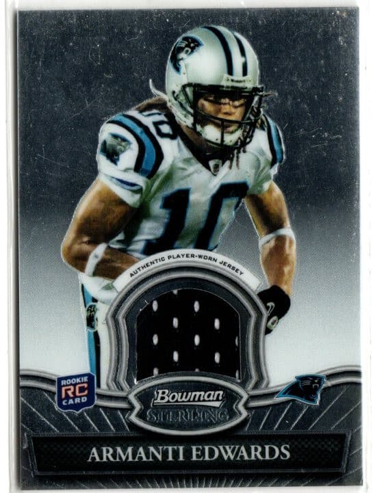 Football Armanti Edwards 2010 Bowman Sterling