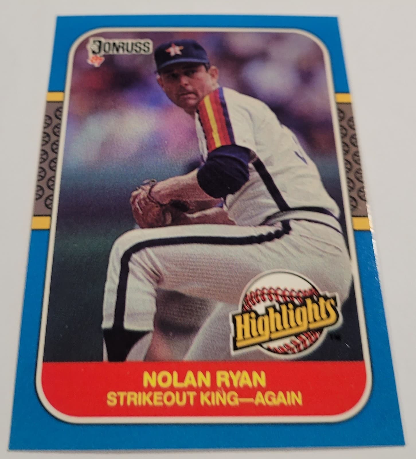 Highlights Nolan Ryan 1987 Donruss 1987 Donruss