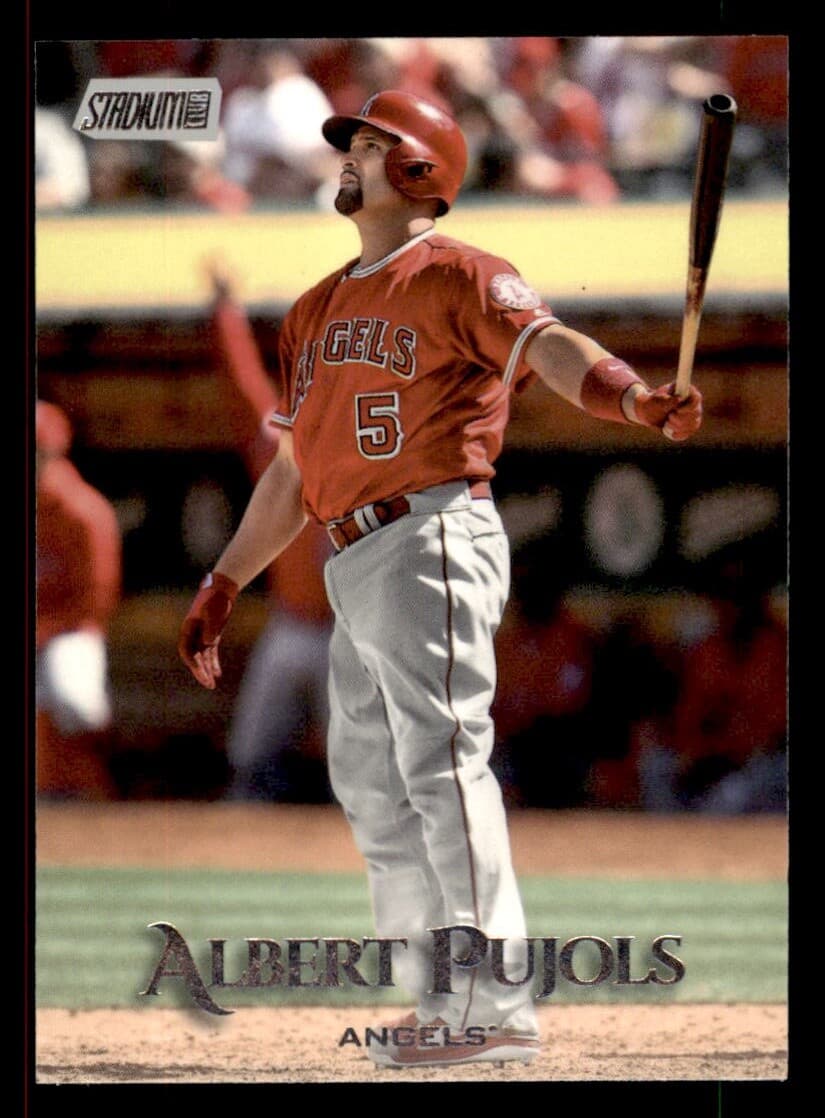 Albert Pujols Los 2019 Stadium Club