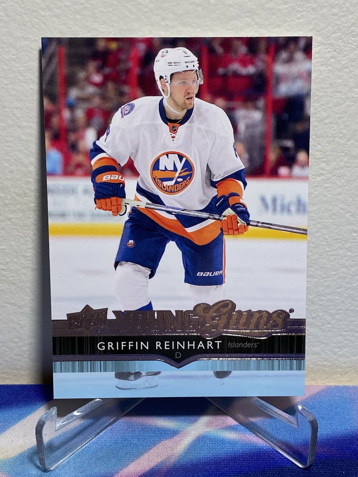 Griffin Reinhart trading card