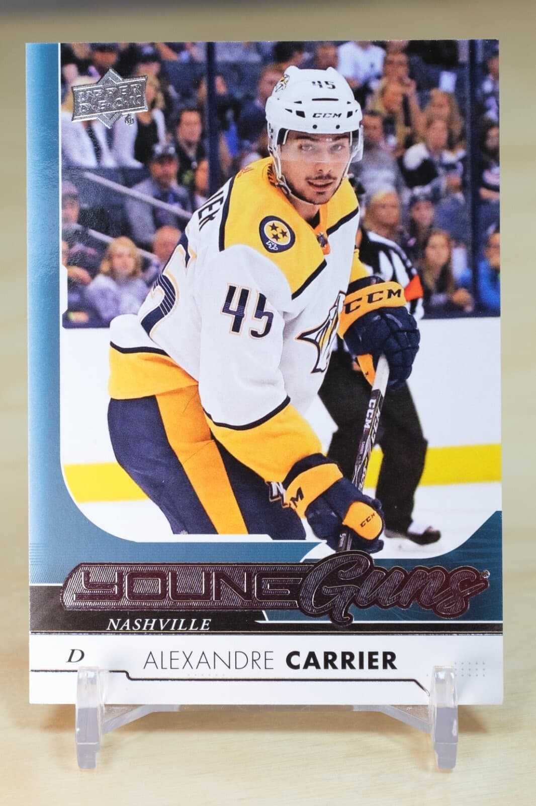 Alexandre Carrier trading card