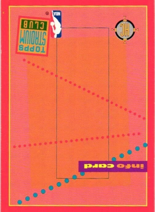 Basketball Info 1993 Topps Stadium Club