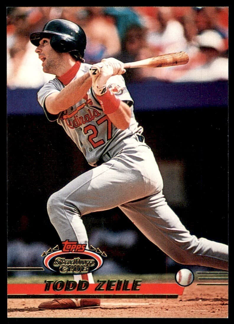 Todd Zeile 1993 Topps Stadium Club 1993 Topps Stadium Club