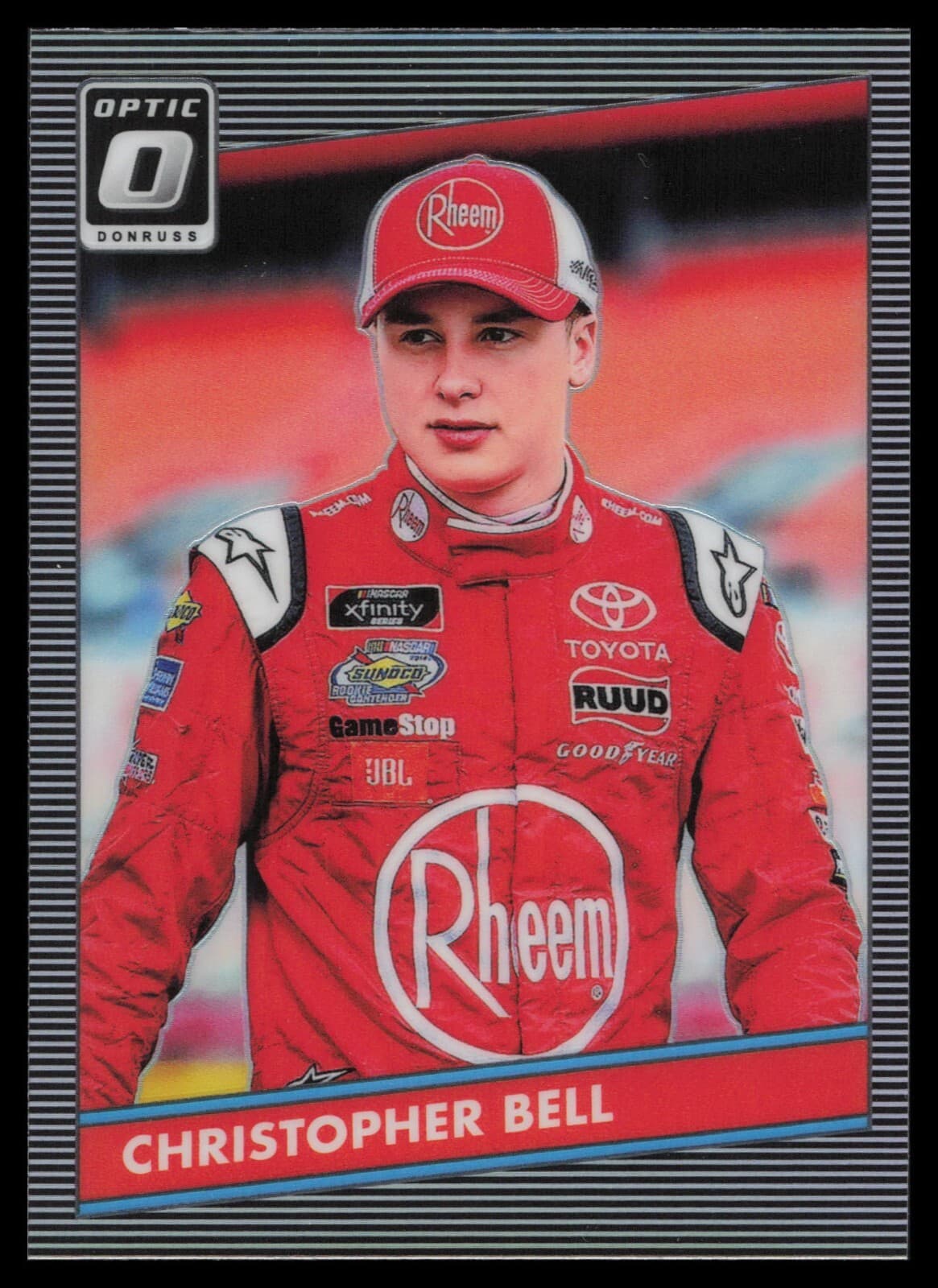 Christopher Bell trading card