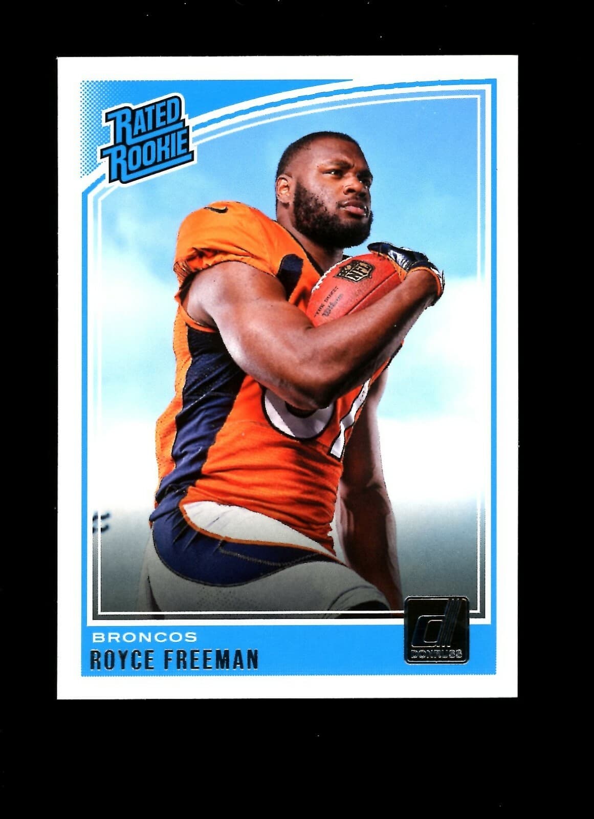 Royce Freeman Denver 2018 Donruss