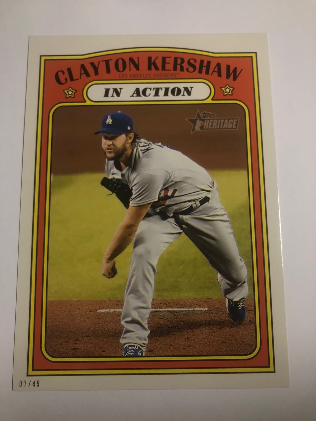In Action Jumbo 2021 Topps Heritage