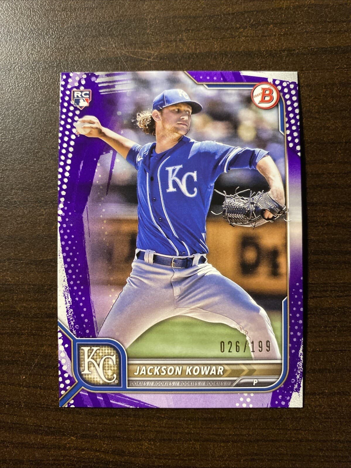 Jackson Kowar Purple 2022 Bowman