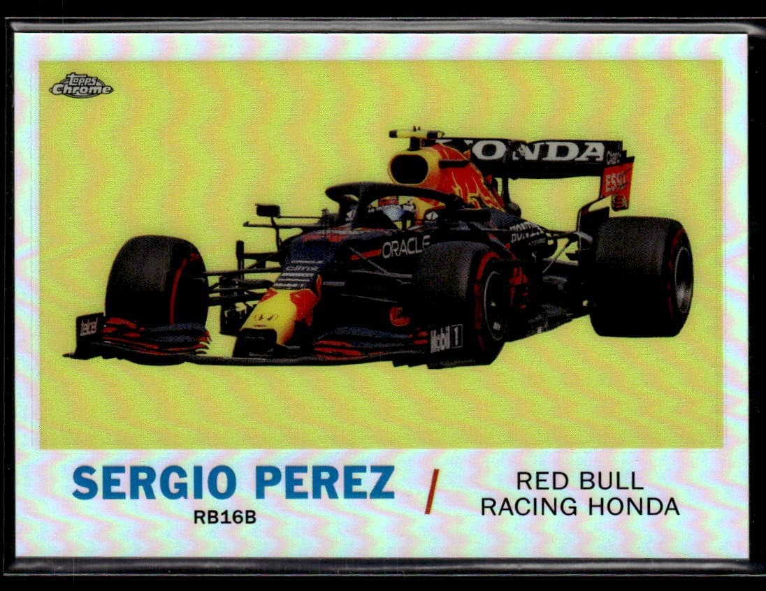 Sergio Perez Topps 2021 Topps Chrome 2021 Topps Chrome