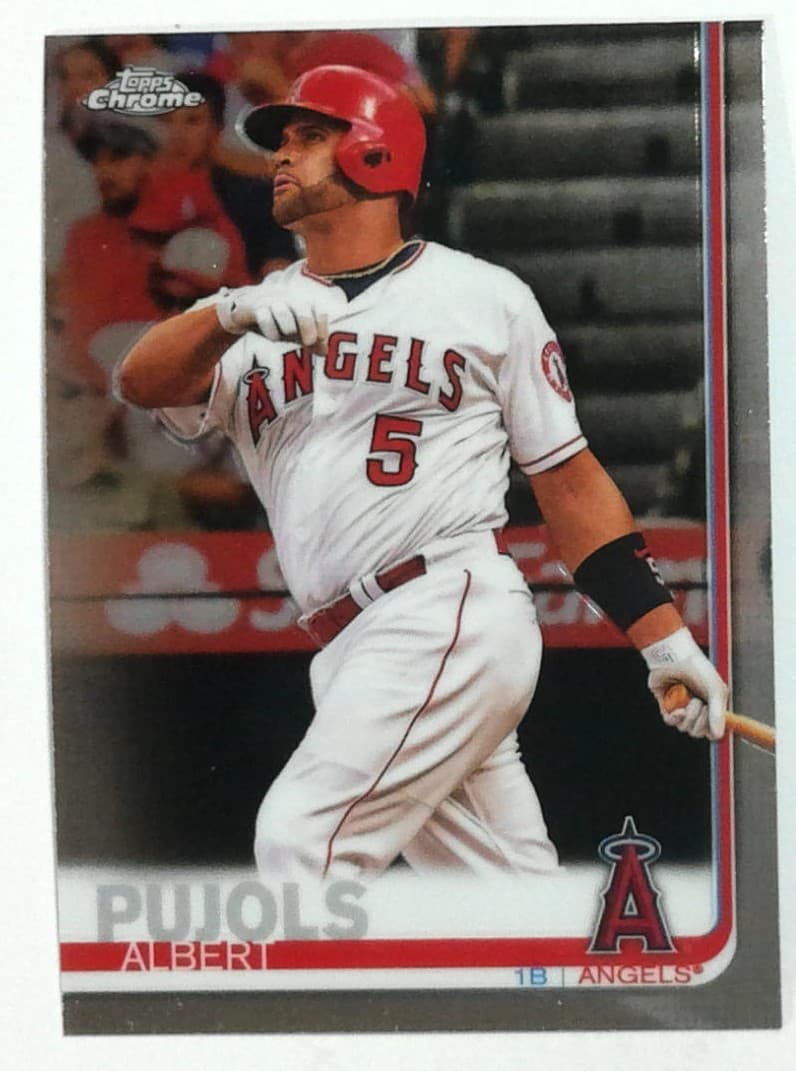 Albert Pujols Los 2019 Topps Chrome