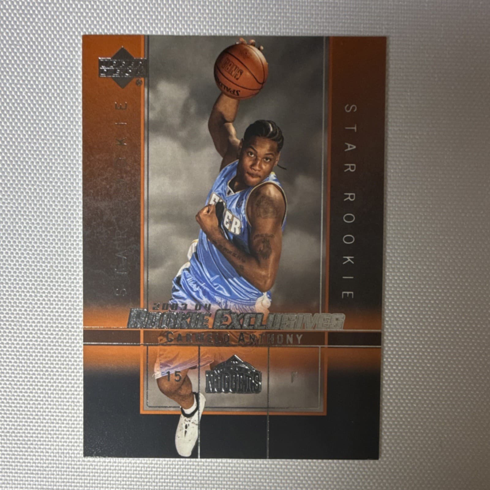 Exclusives Carmelo Anthony 2003 Upper Deck
